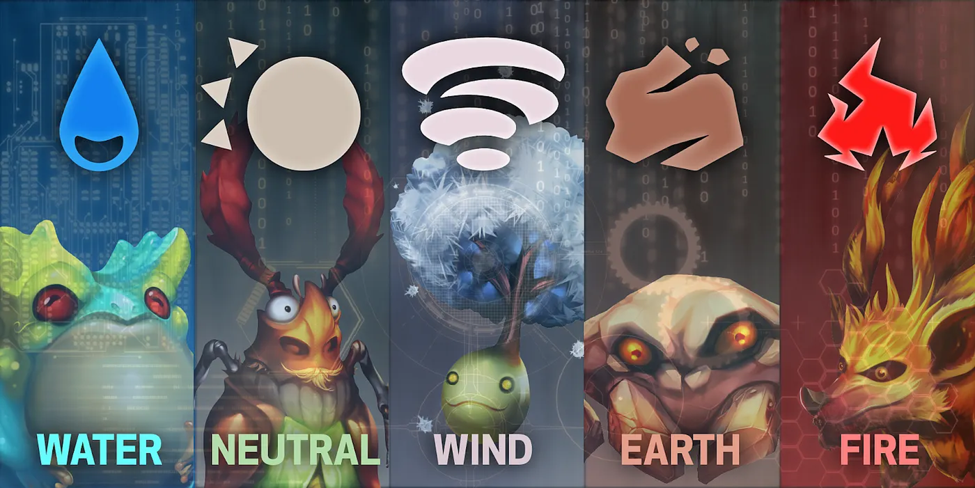 CryptoPets NFT game.